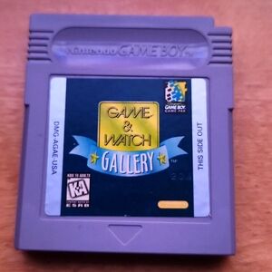 Gameboy game & watch gallery
